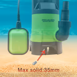 Electric Submersible Dirty Clean Water Pump 750W - 10M