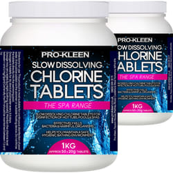 Stabilised Slow Dissolving Chlorine 20g Tablets - 2KG