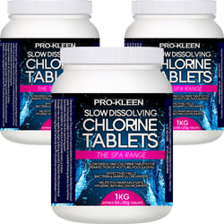 Stabilised Slow Dissolving Chlorine 20g Tablets - 3KG