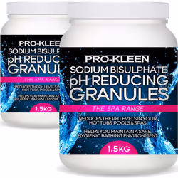 pH-Reducer Sodium Bisulphate for Pools Hot Tub Spa - 2 x 1.5KG