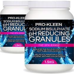pH-Reducer Sodium Bisulphate for Pools Hot Tub Spa - 2 x 1.5KG