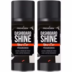 ProKleen Dashboard Shine Spray Car Trim Cleaner - 2 x 400ml