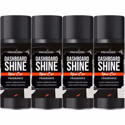 ProKleen Dashboard Shine Spray Car Trim Cleaner - 4 x 400ml