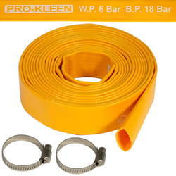 Heavy-Duty Layflat Yellow Hose Pipe PVC - 5M