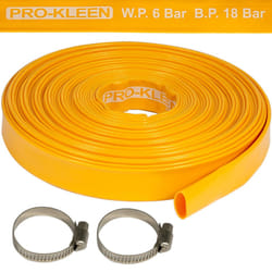 Heavy-Duty Layflat Yellow Hose Pipe PVC - 20M