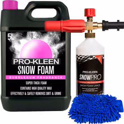Pro-Kleen Bubblegum Snow Foam 5L Detailing Kits - 1 x ProKleen Karcher Lance & Mitt
