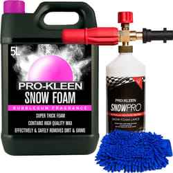 Pro-Kleen Bubblegum Snow Foam 5L Detailing Kits - 1 x ProKleen Karcher Lance & Mitt