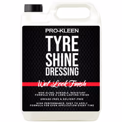 ProKleen Tyre Shine Dressing Wet Look Finish - 5L