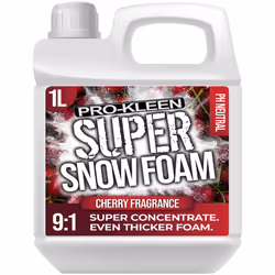 ProKleen Super Concentrate Snow Foam Car Shampoo - Cherry, 1L