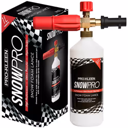ProKleen Pressure Washer Car & Patio Cleaner 2.2kW - Orange Snow Foam, Microfibre Kit, Snow Foam Lance & Pressure Washer Accessories