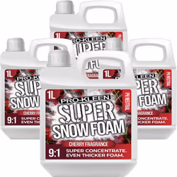 ProKleen Super Concentrate Snow Foam Car Shampoo - Cherry, 4L