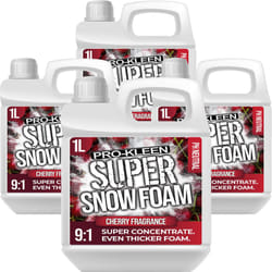 ProKleen Super Concentrate Snow Foam Car Shampoo - Cherry, 4L