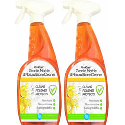 Pro-Kleen Granite Marble Cleaner Orange Fragrance - 2 x 750ml
