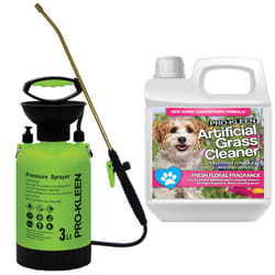 Garden Pump Sprayer 3L & Artificial Grass Cleaner - Fresh Floral