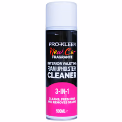 Interior Car Upholstery Foam Cleaner New Car Scent - 1 x 500ml