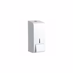 Steel Liquid & Hand Sanitiser Soap Dispenser 900ml - White