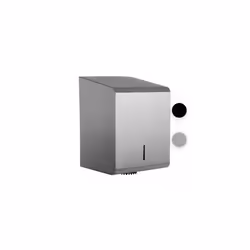 Steel Centrefeed Roll Dispenser in 2 Finishes - Brushed Stainless Steel