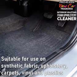 Interior Car Upholstery Foam Cleaner New Car Scent - 4 x 500ml