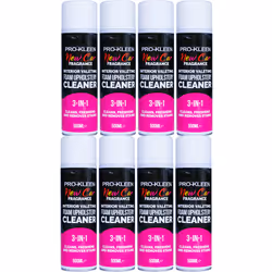 Interior Car Upholstery Foam Cleaner New Car Scent - 8 x 500ml