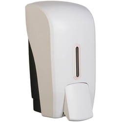 Halo ABS Plastic Liquid Lockable 1L Soap Dispenser - Pearl