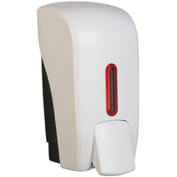 Halo ABS Plastic Liquid Lockable 1L Soap Dispenser - Ruby