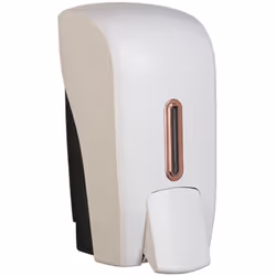 Halo ABS Plastic Liquid Lockable 1L Soap Dispenser - Rose Gold