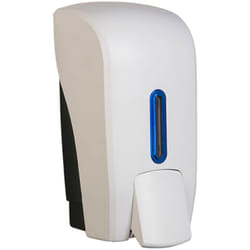 Halo ABS Plastic Liquid Lockable 1L Soap Dispenser - Sapphire