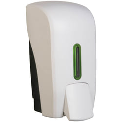 Halo ABS Plastic Liquid Lockable 1L Soap Dispenser - Emerald