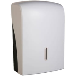 ABS Plastic Large Multifold Paper Towel Dispenser - Pearl