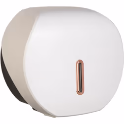 ABS Plastic Mini Jumbo Toilet Roll Dispenser - Rose Gold