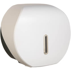 ABS Plastic Mini Jumbo Toilet Roll Dispenser - Silver