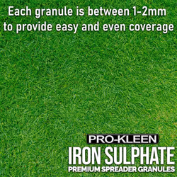 ProKleen Iron Sulphate Spreader Granules - 3 x 2.5KG