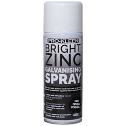 Zinc Galvanising Spray Paint Primer & Topcoat - 1 x 400ml