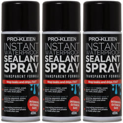 Pro-Kleen Instant Waterproof Sealant Spray - 3 x 400ml