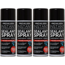 Pro-Kleen Instant Waterproof Sealant Spray - 4 x 400ml