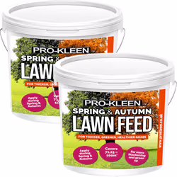 ProKleen Spring and Autumn Lawn Feed - 2 x 2.5KG
