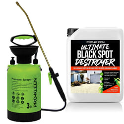 Garden Sprayer Pump Action Patio Cleaner Kits - 3L, ProKleen Ultimate Black Spot Destroyer