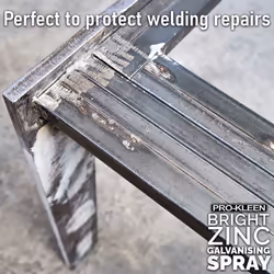 Zinc Galvanising Spray Paint Primer & Topcoat - 2 x 400ml