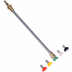 Chassis Cleaner Pressure Washer 6 Adaptor Options - Black & Decker