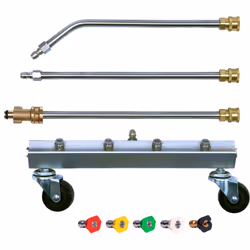 Chassis Cleaner Pressure Washer 6 Adaptor Options - Bosch