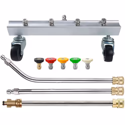 Chassis Cleaner Pressure Washer 6 Adaptor Options - Bosch