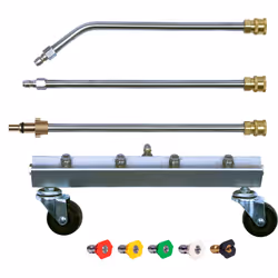 Chassis Cleaner Pressure Washer 6 Adaptor Options - Nilfisk C Series