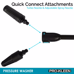 ProKleen Pressure Washer 165 Bar Car & Patio 2.2kW & Chassis Cleaner