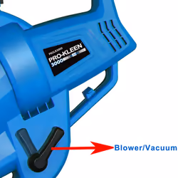 Corded Leaf Blower Garden Vacuum & Mulcher 2 x 35L Bag 6 Speed 3kW