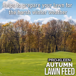 Autumn Lawn Feed Fertiliser Grass Green Granules - 2 x 2.5KG