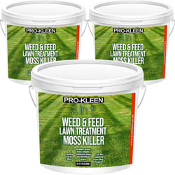 Pro-Kleen 4-in-1 Lawn Feed Weed & Moss Killer 2.5kg - 3