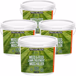 Pro-Kleen 4-in-1 Lawn Feed Weed & Moss Killer 2.5kg - 4