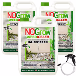 NoGrow 5L Acetic Acid Weed Killer - 15L