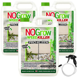 NoGrow 5L Acetic Acid Weed Killer - 15L