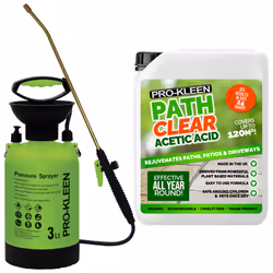 5L Path Clear 30% Acetic Acid & Pump Sprayer - 3L